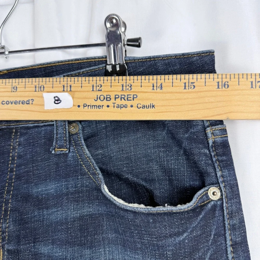 American Eagle Original Straight Jeans Mens 32x31 Dark Wash Ne(x)t Level Flex